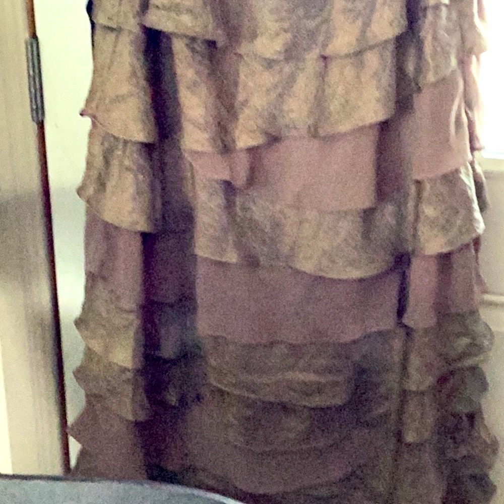 Dress, very unique . Made in Vietnam papacuidado .beads on neck line .rare style